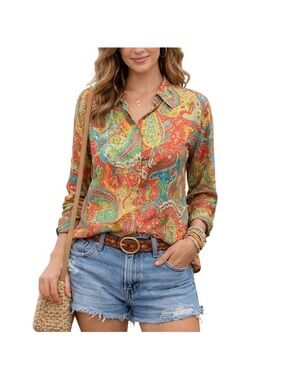 Lauren Ralph Lauren Button Up